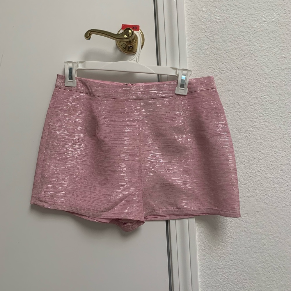 BABY PINK FOREVER 21 SHORTS